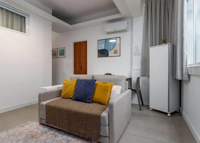Relax Em Copacabana, Quarto E Sala, 150 Mt Da Praia, Cozinha, Maq De Lavar Roupa E Ar Rio de Janeiro